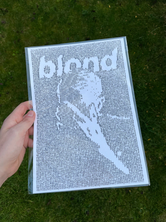 Frank Ocean - Blond - Typewriter Print