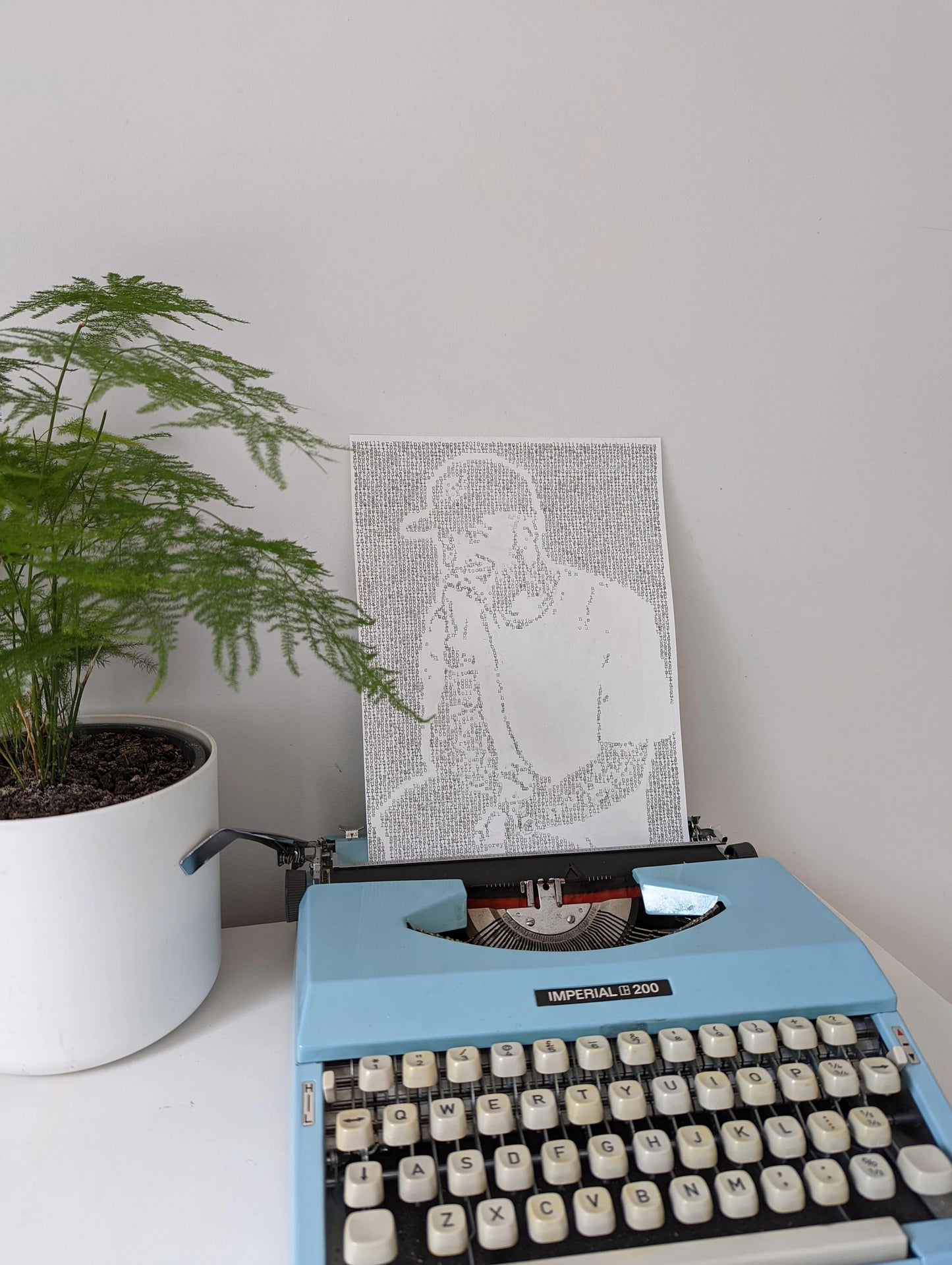 Mac Miller - Tiny Desk - Typewriter Print